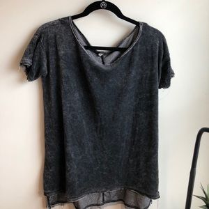 Free People Velvet Tee